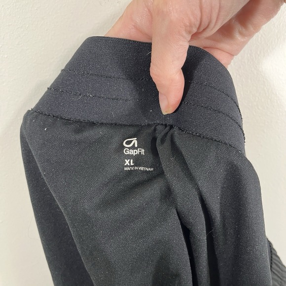 GapFit Black Star‎ Athletic Lined Running Shorts Women's XL - Picture 6 of 7